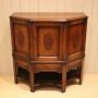 Carved Oak Side Cabinet