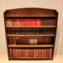 Large Solid Oak open Bookcase 