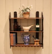 Late 19th Century Deal Wood Wall Shelves
