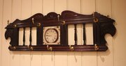 Late 19th Century Mahogany Coat Rack