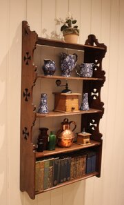 Late 19th Century Oak Wall Shelves