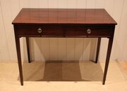 Late Georgian Mahogany Side Table 