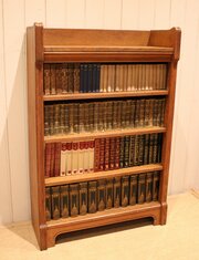 Light Oak Open Bookcase