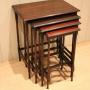 Mahogany Nest Of Four Tables