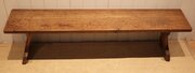 Oak Farmhouse Bench