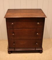 Small Oak Chest Of Drawers
