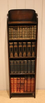 Small Oak Open Bookcase