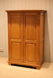 Small Proportioned Light Oak Wardrobe