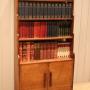 Solid Oak Cabinet Bookcase