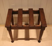 Solid Oak Luggage Stand