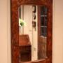 Walnut Inlaid Wall Mirror