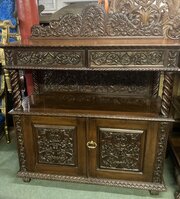 Mahogany carved Buffet