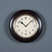 14½? Antique Mahogany Wall / Station Clock