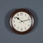14 Enfield Chiming Mahogany Station Wall Clock 