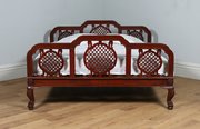 6ft 6” Edwardian Colonial Mahogany Super King Bed