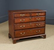 Antique English Georgian Chest Of Draws C.1780