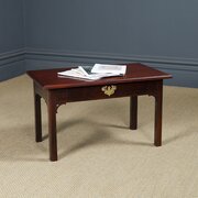 Antique English Georgian Mahogany Coffee Table