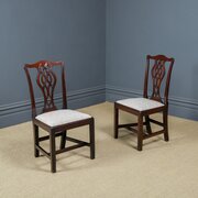 Antique English Georgian Thomas Chippendale Chairs