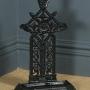 Antique Victorian Cast Iron Painted Umbrella Stand