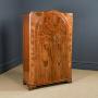 Art Deco Two Door Walnut Wardrobe Armoire (c.1930)