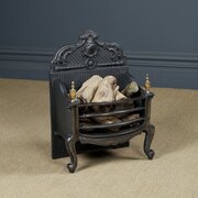 Georgian Adams Style Cast Iron Fire Grate