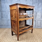 19th Century Fruitwood Shelves.