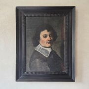 A 17th Century Portrait Of A Gentleman.