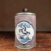 A Large 18th Century Delft Tankard.