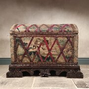 A Rare 17th Century French Verdure Chest.