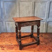 A  17th Century Style Joint Stool. 