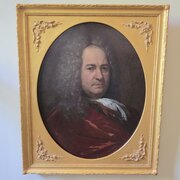 An 18th Century Portrait Of A Gentleman.