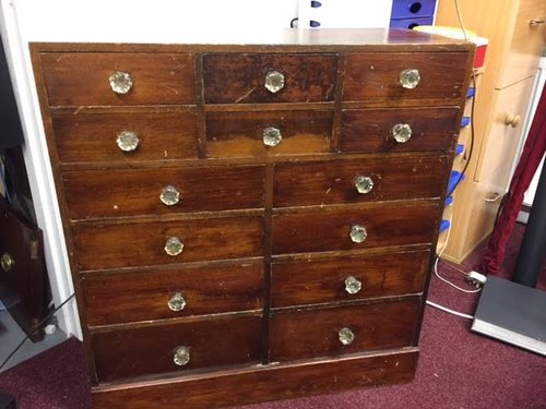 Victorian Apothecary Chest Of 14 Drawers Antiques Atlas