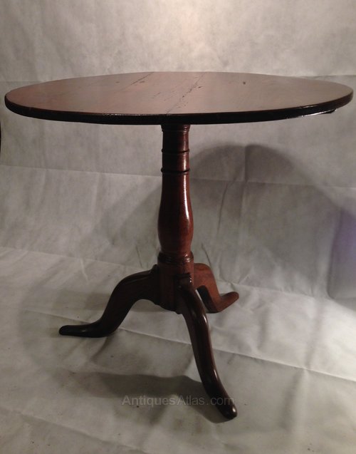 III Oak Tilt Top Table Antiques Atlas