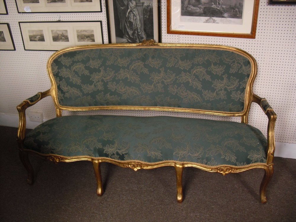 Late 19th Century Giltwood Sofa as414a002 / NT001 Antiques Atlas