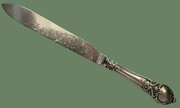 Antique Silver Cake Knife. James Gilbert -1853.
