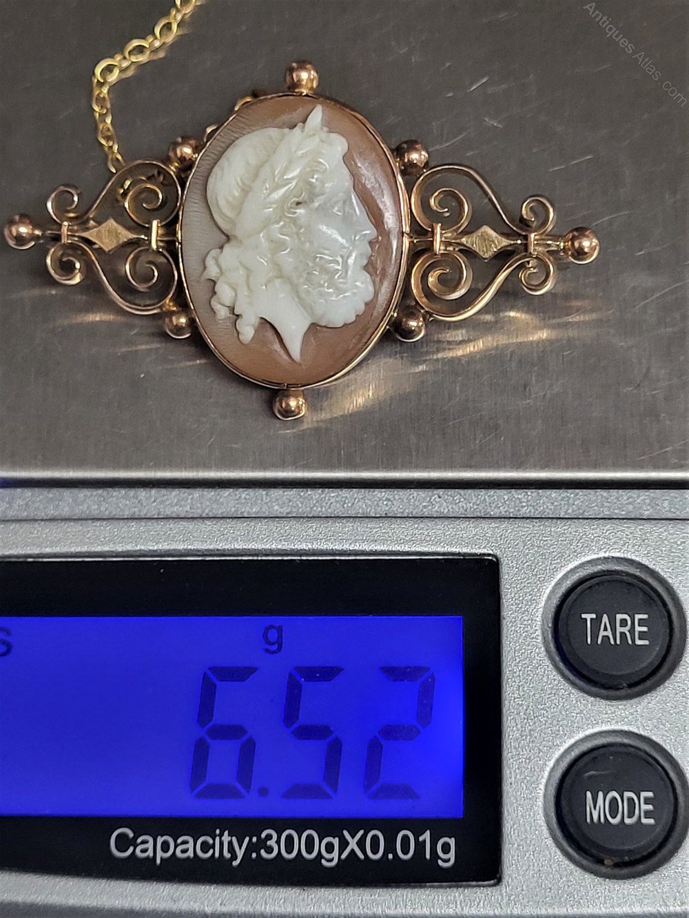 Antique Gold Silk Dupion Cameo main image 0