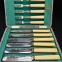 Art Deco Walker and Hall Fruit Set Dated 1936
