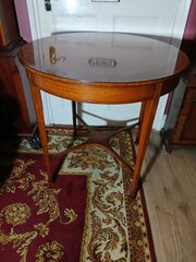 Satinwood Table By Alexander Robertson Yacht Maker