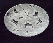 Enid Seeney Ridgeway Homemaker Oval Platter