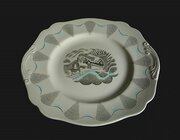 Eric Ravilious 26cm Wedgwood Travel Sandwich Plate