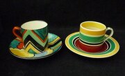 Susie Cooper And Grays Art Deco Coffee Duos