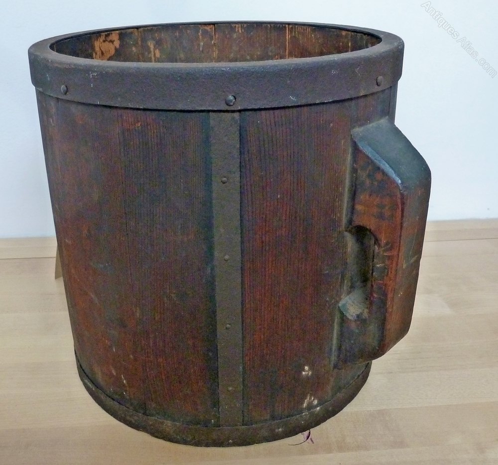 Antiques Atlas Chinese 19th Century Grain Bucket