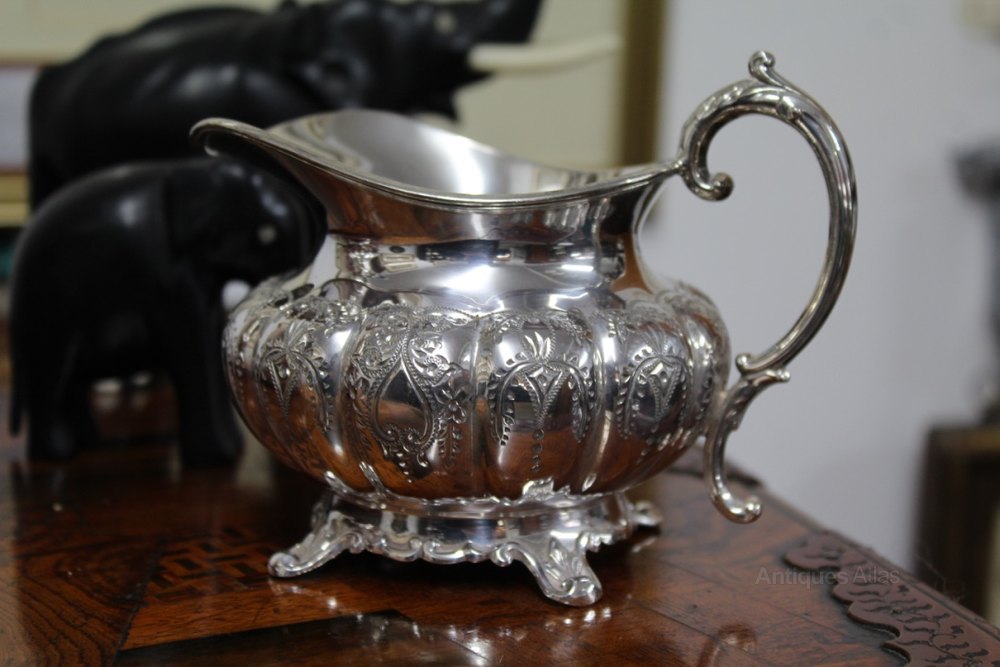 Antiques Atlas Quality Dixon & Sons Silver Plate Tea & Coffee Set