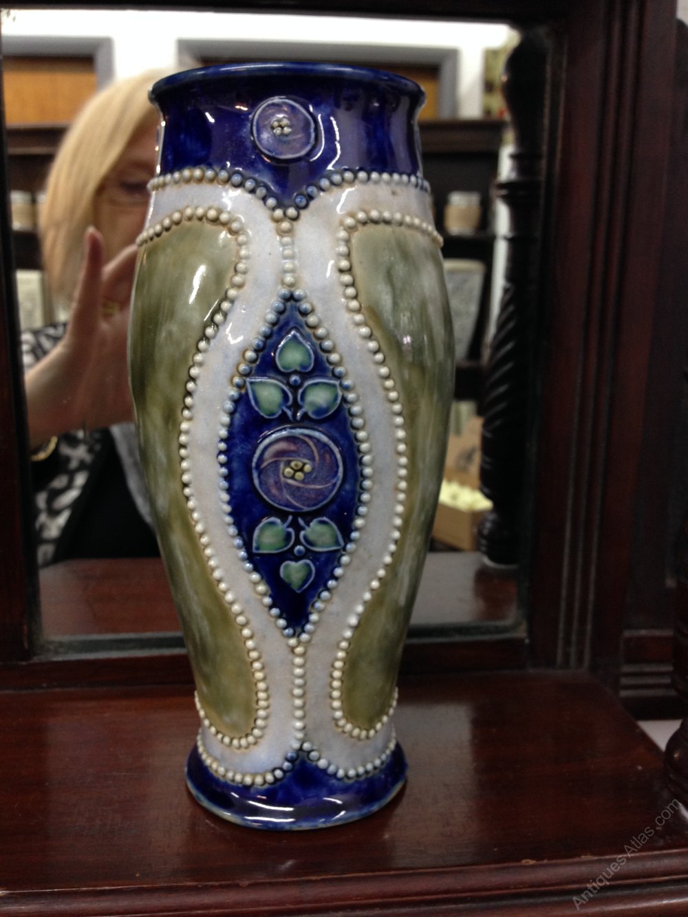 Antiques Atlas Royal Doulton Vase Decorated By Maud Bowden