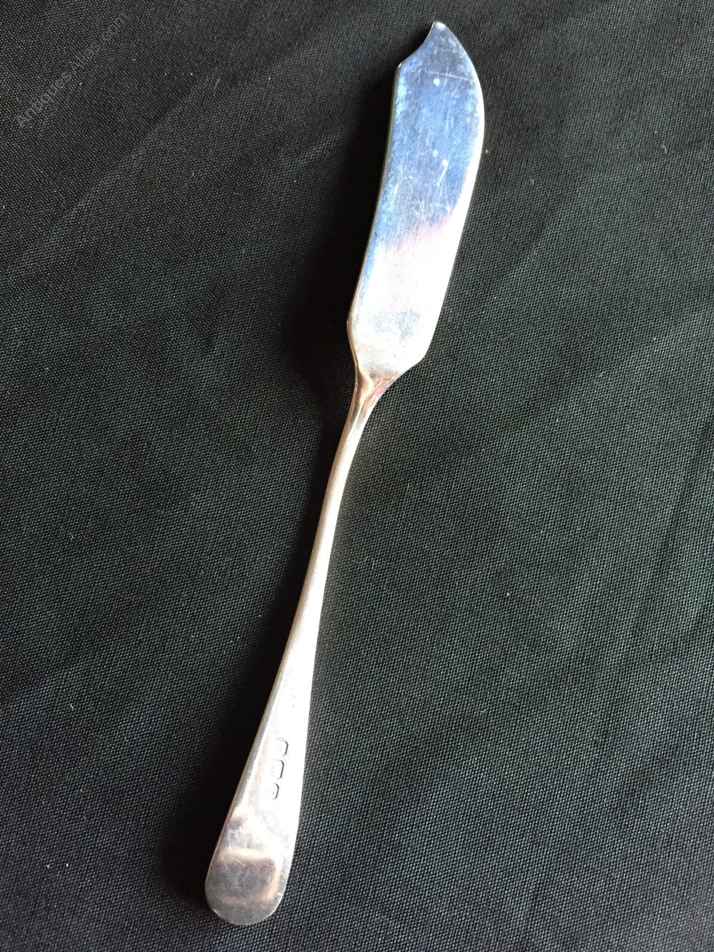 Antiques Atlas Solid Silver Butter Knife