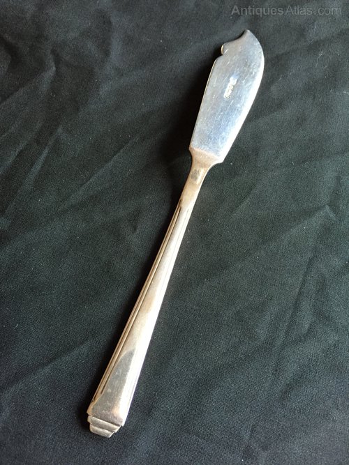 Antiques Atlas Solid Silver Butter Knife