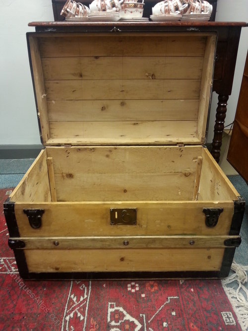 Stripped Pine Trunk Antiques Atlas