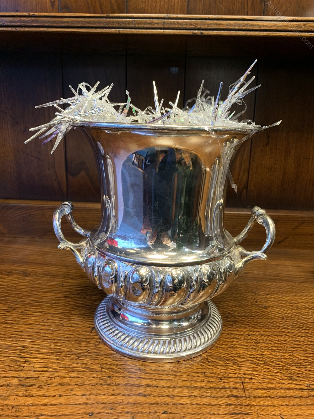 Antiques Atlas Stunning Silver Plated Champagne/Wine Cooler