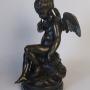 Bronze Cherub Cupid Sculpture 