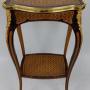 French Inlaid Occasional Table  Gilded mounts